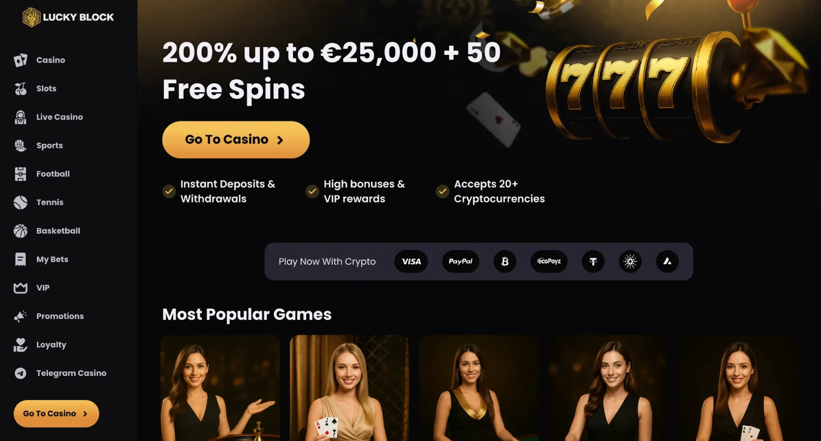 Crypto casinos no KYC